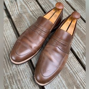 Thursday Boot Co. Lincoln Penny Loafer Horween Natural Chromexcel 9.5D